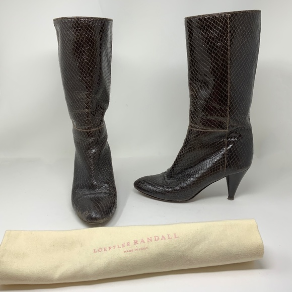 loeffler randall snake boot